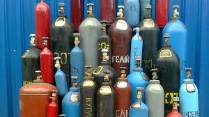 Industrial gases in cylinders